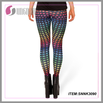 Jambières d&#39;impression sexy Lady Fashion Leggings impression Sublimation Leggings